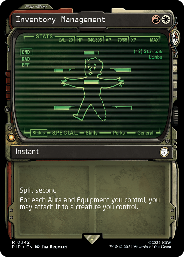 Inventory Management (Showcase) [Fallout] - The Mythic Store | 24h Order Processing