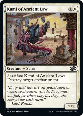 Kami of Ancient Law [Jumpstart 2022] - The Mythic Store | 24h Order Processing
