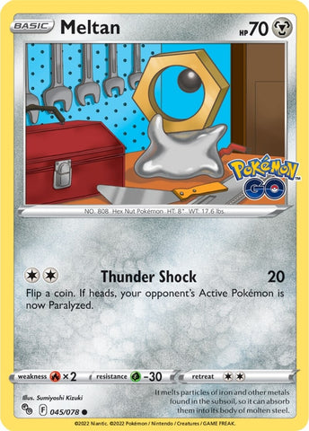 Meltan (045/078) [Pokémon GO] - The Mythic Store | 24h Order Processing