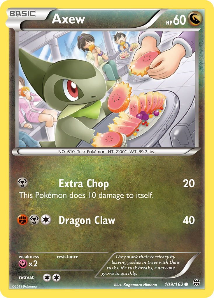 Axew (109/162) [XY: BREAKthrough] - The Mythic Store | 24h Order Processing
