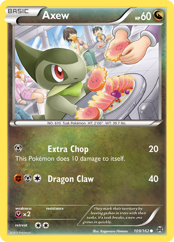 Axew (109/162) [XY: BREAKthrough] - The Mythic Store | 24h Order Processing