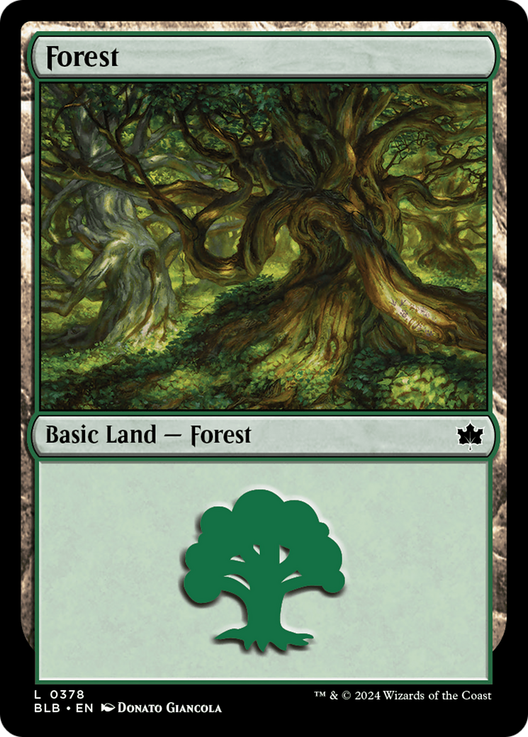 Forest (0378) [Bloomburrow] - The Mythic Store | 24h Order Processing