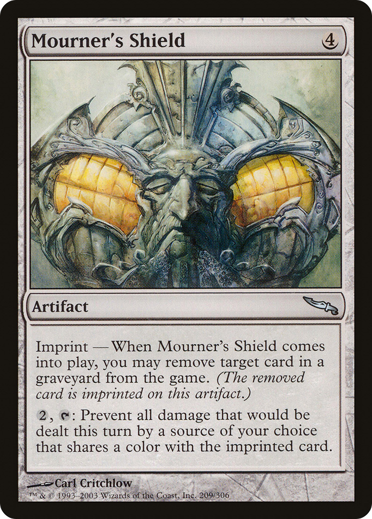 Mourner's Shield [Mirrodin] - The Mythic Store | 24h Order Processing