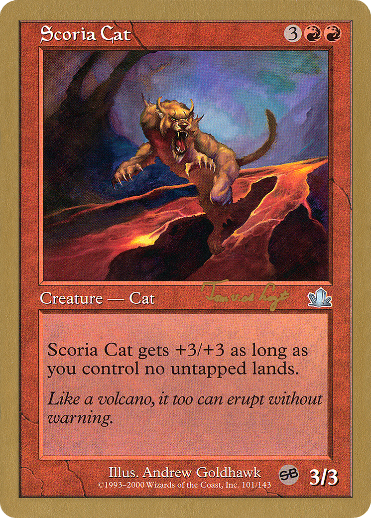Scoria Cat (Tom van de Logt) (SB) [World Championship Decks 2001] - The Mythic Store | 24h Order Processing