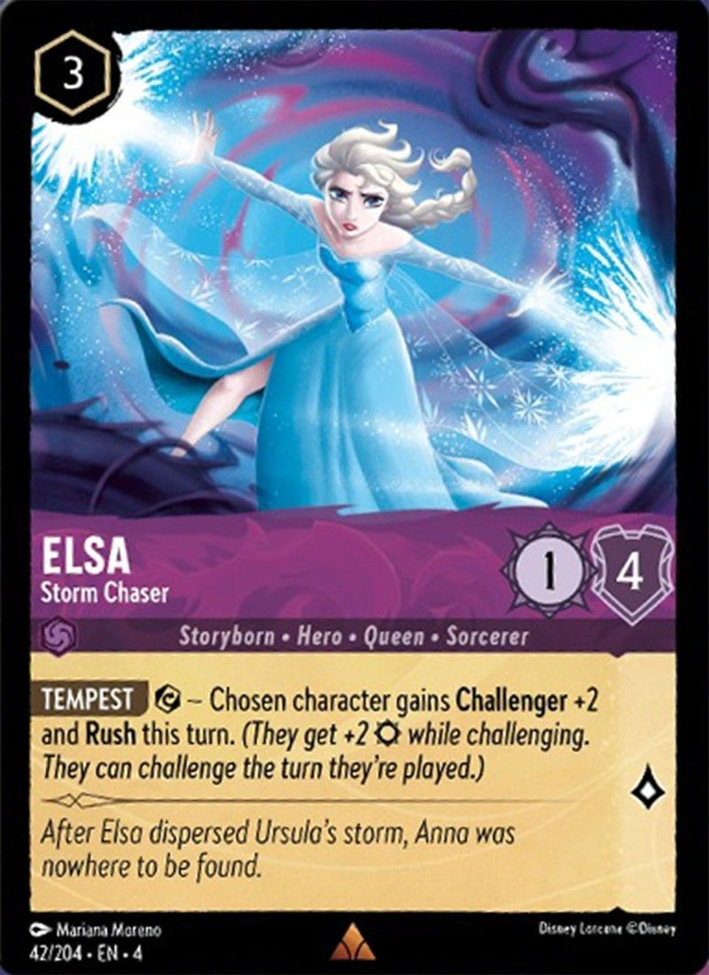 Elsa - Storm Chaser (42/204) [Ursula's Return] - The Mythic Store | 24h Order Processing