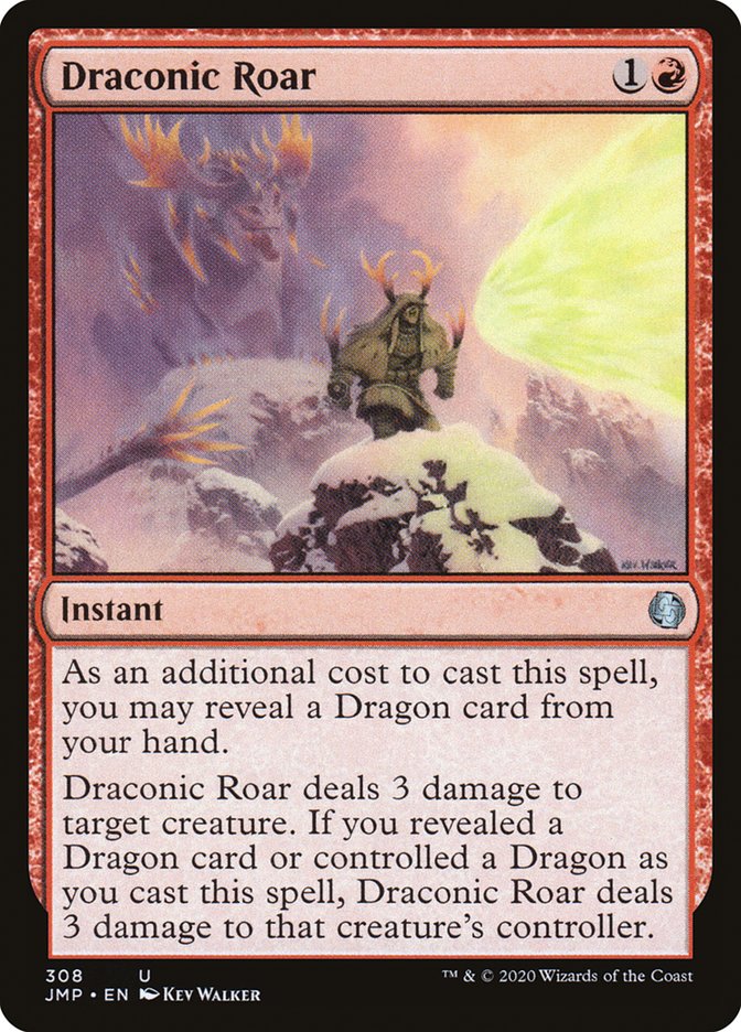 Draconic Roar [Jumpstart] - The Mythic Store | 24h Order Processing