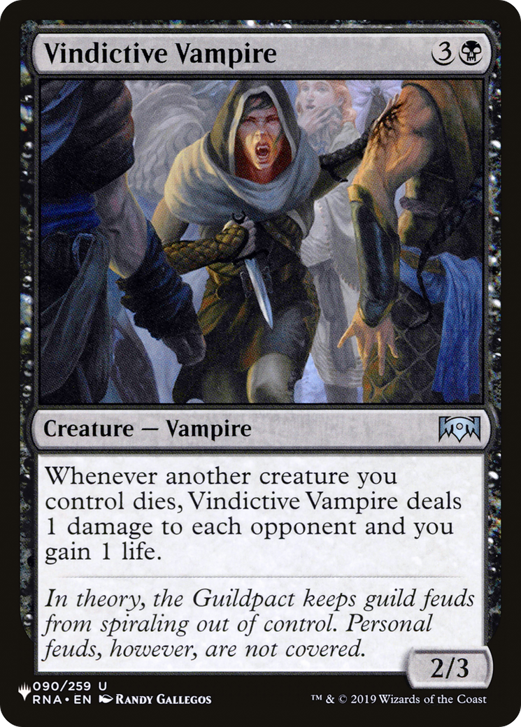 Vindictive Vampire [The List] - The Mythic Store | 24h Order Processing