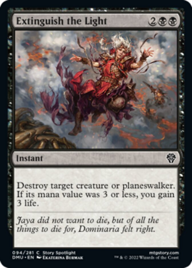 Extinguish the Light [Dominaria United] - The Mythic Store | 24h Order Processing