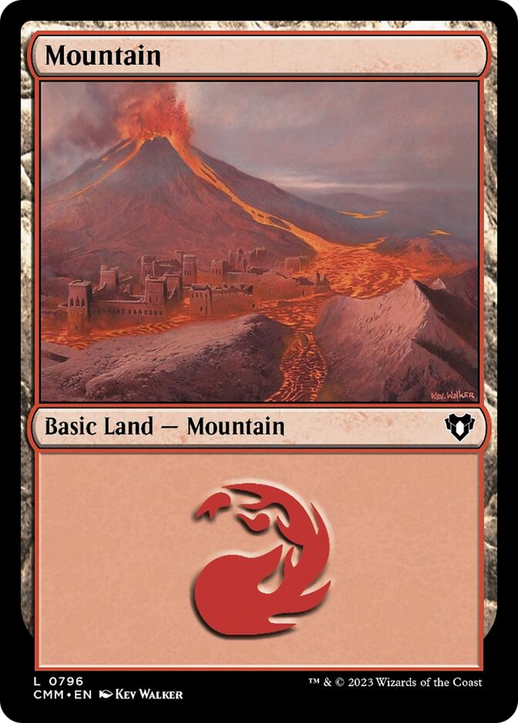 Mountain (796) [Commander Masters] - The Mythic Store | 24h Order Processing