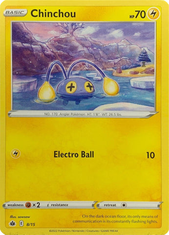 Chinchou (8/15) [McDonald's Promos: Match Battle] - The Mythic Store | 24h Order Processing