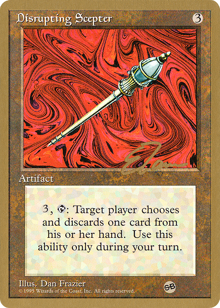 Disrupting Scepter (Eric Tam) (SB) [Pro Tour Collector Set] - The Mythic Store | 24h Order Processing