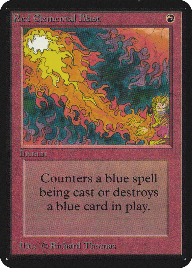 Red Elemental Blast [Alpha Edition] - The Mythic Store | 24h Order Processing