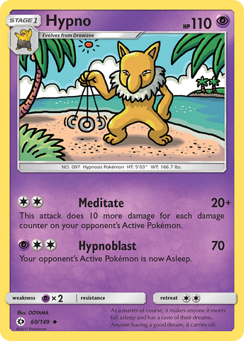 Hypno (60/149) [Sun & Moon: Base Set] - The Mythic Store | 24h Order Processing
