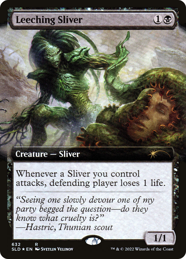 Leeching Sliver (Extended Art) [Secret Lair Drop Promos] - The Mythic Store | 24h Order Processing