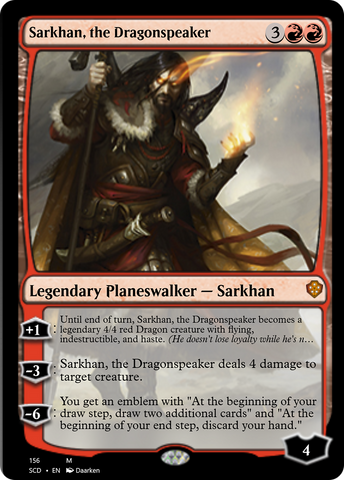 Sarkhan, the Dragonspeaker [Starter Commander Decks] - The Mythic Store | 24h Order Processing