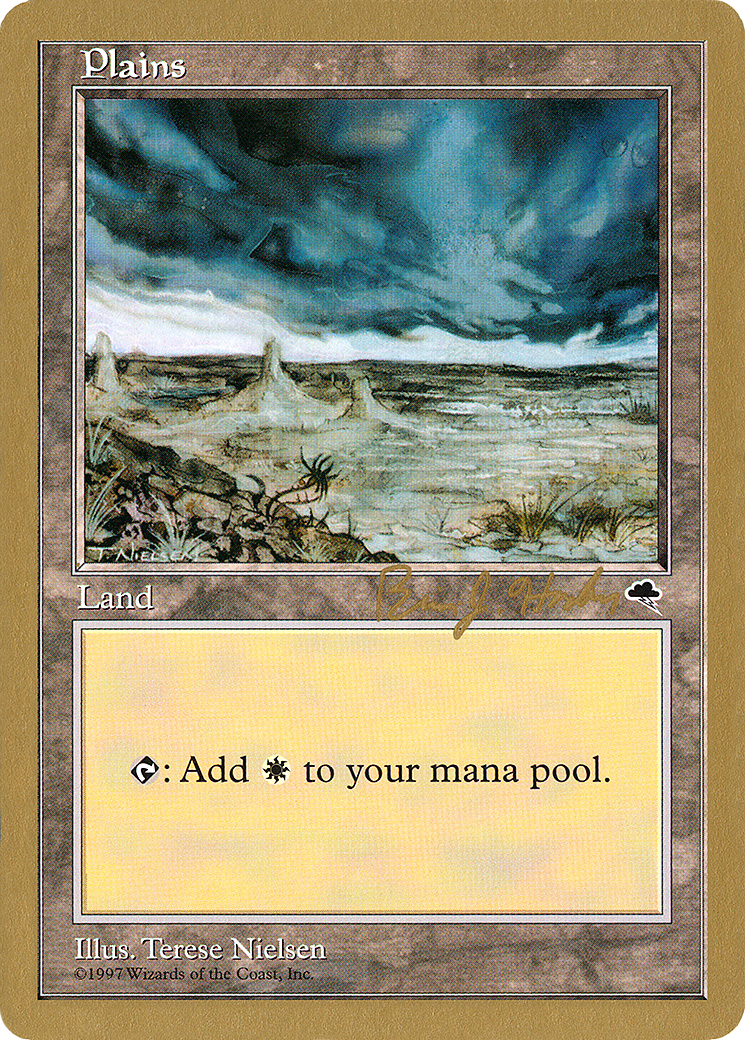 Plains (bh334) (Brian Hacker) [World Championship Decks 1998] - The Mythic Store | 24h Order Processing