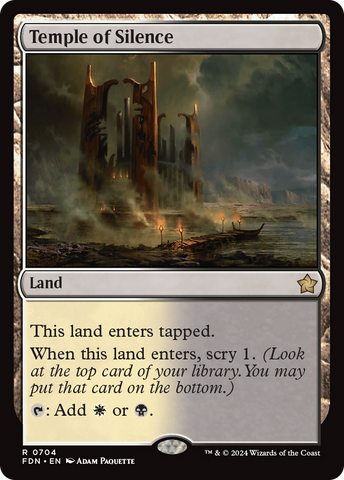 Temple of Silence [Foundations] - The Mythic Store | 24h Order Processing