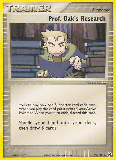 Prof. Oak's Research (98/112) [EX: FireRed & LeafGreen] - The Mythic Store | 24h Order Processing