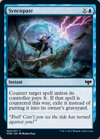 Syncopate [Innistrad: Crimson Vow] - The Mythic Store | 24h Order Processing