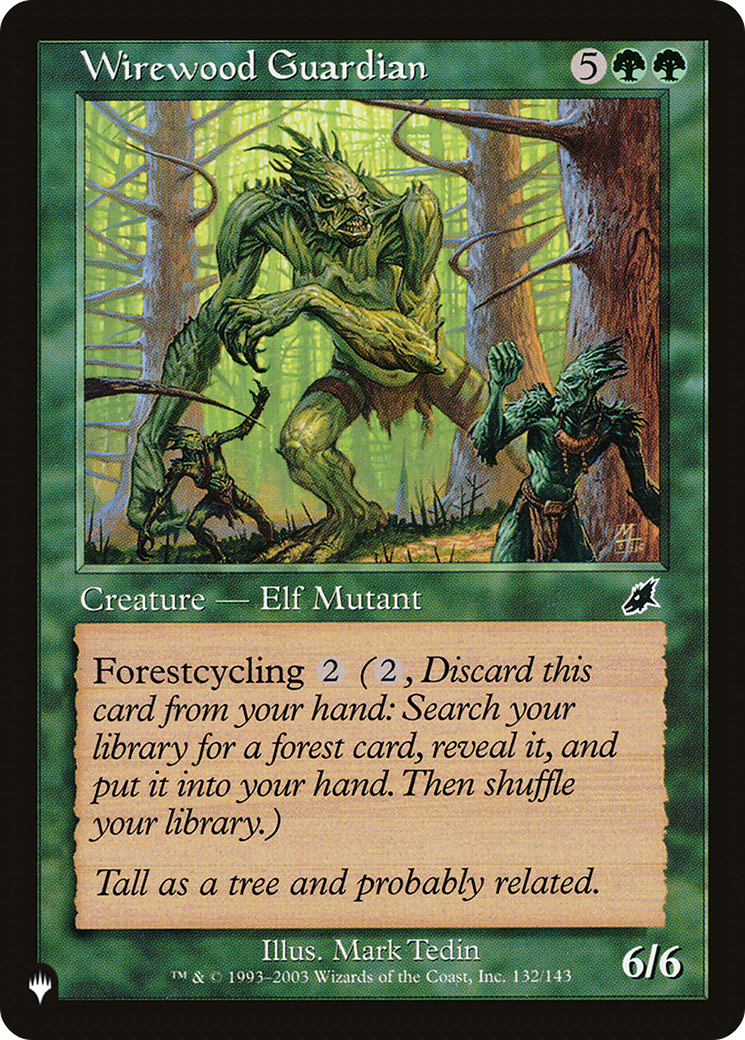 Wirewood Guardian [The List Reprints] - The Mythic Store | 24h Order Processing