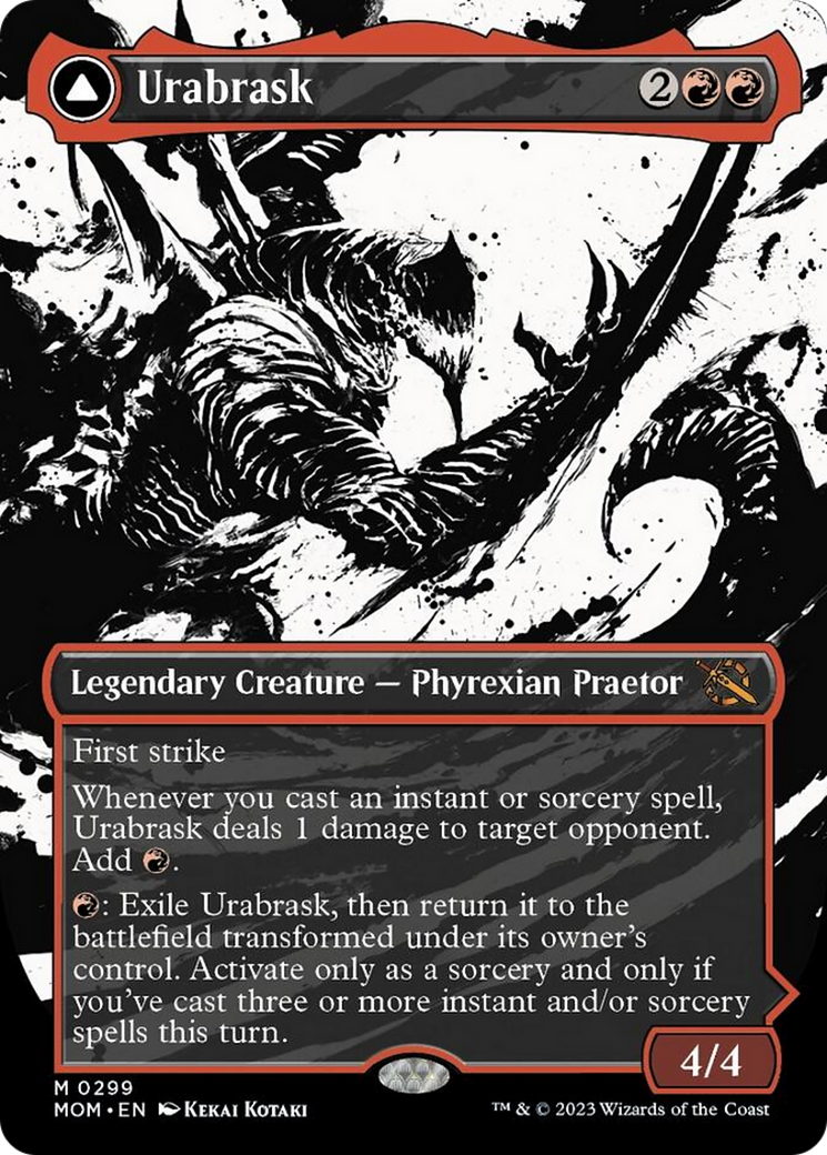 Urabrask // The Great Work (Showcase Planar Booster Fun) [March of the Machine] - The Mythic Store | 24h Order Processing
