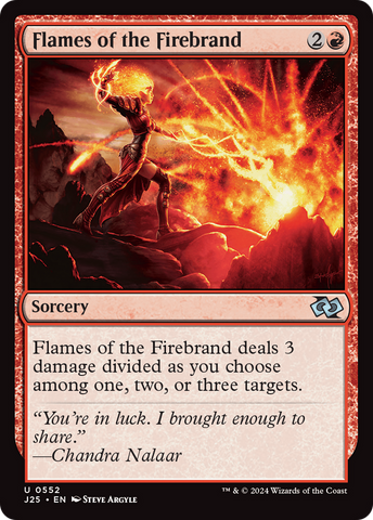 Flames of the Firebrand [Foundations Jumpstart] - The Mythic Store | 24h Order Processing