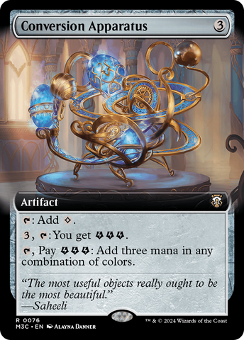 Conversion Apparatus (Extended Art) [Modern Horizons 3 Commander] - The Mythic Store | 24h Order Processing