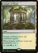 Temple of Plenty [Phyrexia: All Will Be One Commander] - The Mythic Store | 24h Order Processing