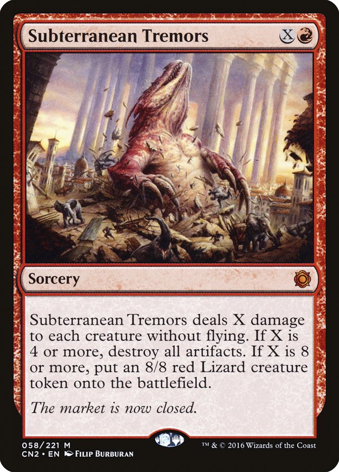 Subterranean Tremors [Conspiracy: Take the Crown] - The Mythic Store | 24h Order Processing