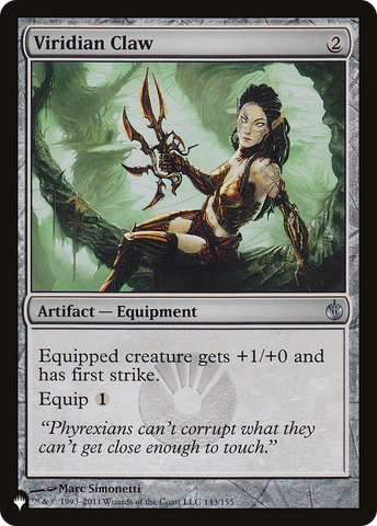 Viridian Claw [The List] - The Mythic Store | 24h Order Processing