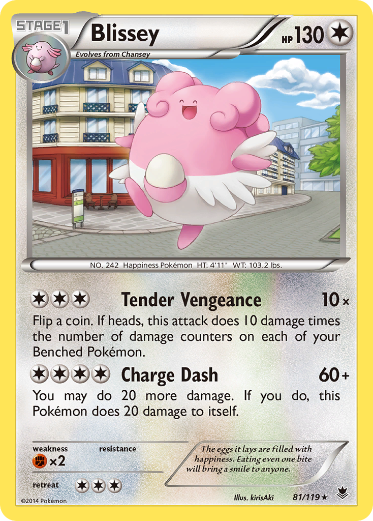 Blissey (81/119) [XY: Phantom Forces] - The Mythic Store | 24h Order Processing