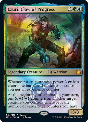 Ezuri, Claw of Progress [Judge Gift Cards 2021] - The Mythic Store | 24h Order Processing