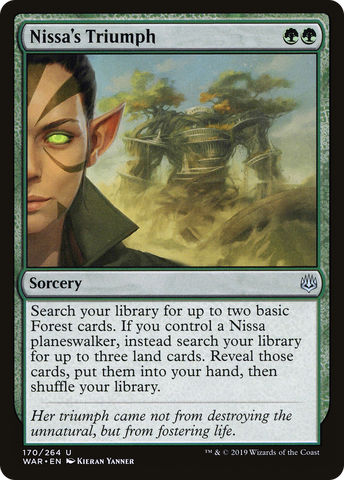 Nissa's Triumph [War of the Spark] - The Mythic Store | 24h Order Processing