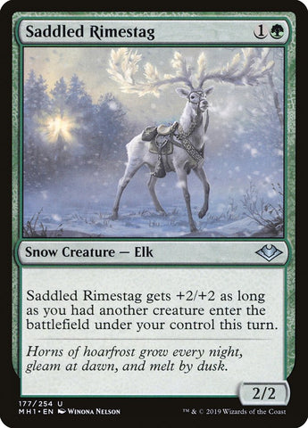 Saddled Rimestag [Modern Horizons] - The Mythic Store | 24h Order Processing