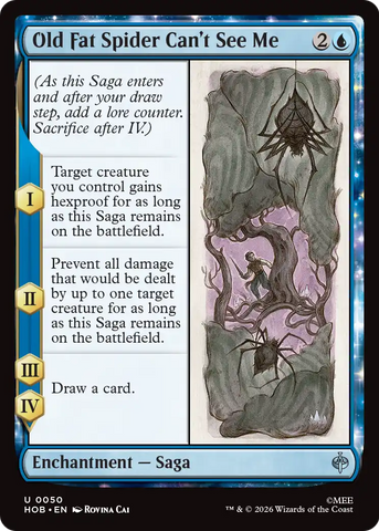 Old Fat Spider Can't See Me [The Hobbit] - The Mythic Store | 24h Order Processing