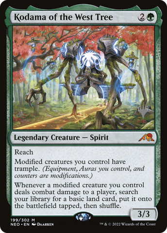 Kodama of the West Tree (Promo Pack) [Kamigawa: Neon Dynasty Promos] - The Mythic Store | 24h Order Processing