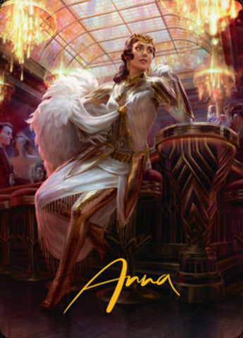 Elspeth Resplendent 1 Art Card (Gold-Stamped Signature) [Streets of New Capenna Art Series] - The Mythic Store | 24h Order Processing