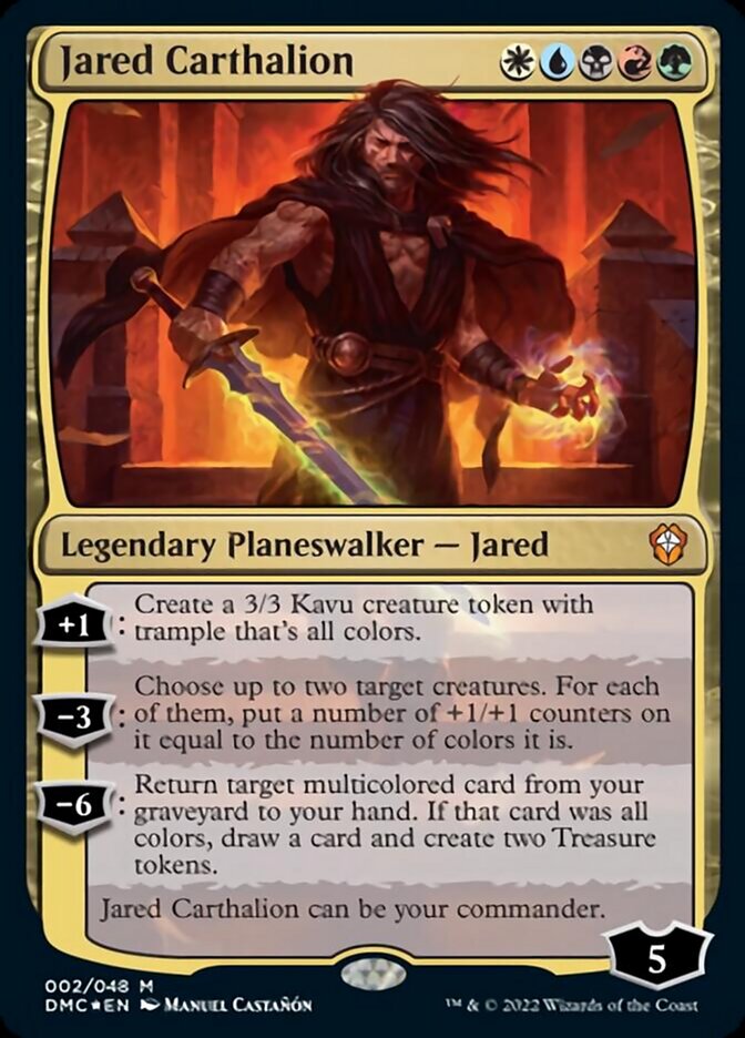 Jared Carthalion [Dominaria United Commander] - The Mythic Store | 24h Order Processing