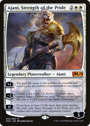 Ajani, Strength of the Pride [Core Set 2020] - The Mythic Store | 24h Order Processing