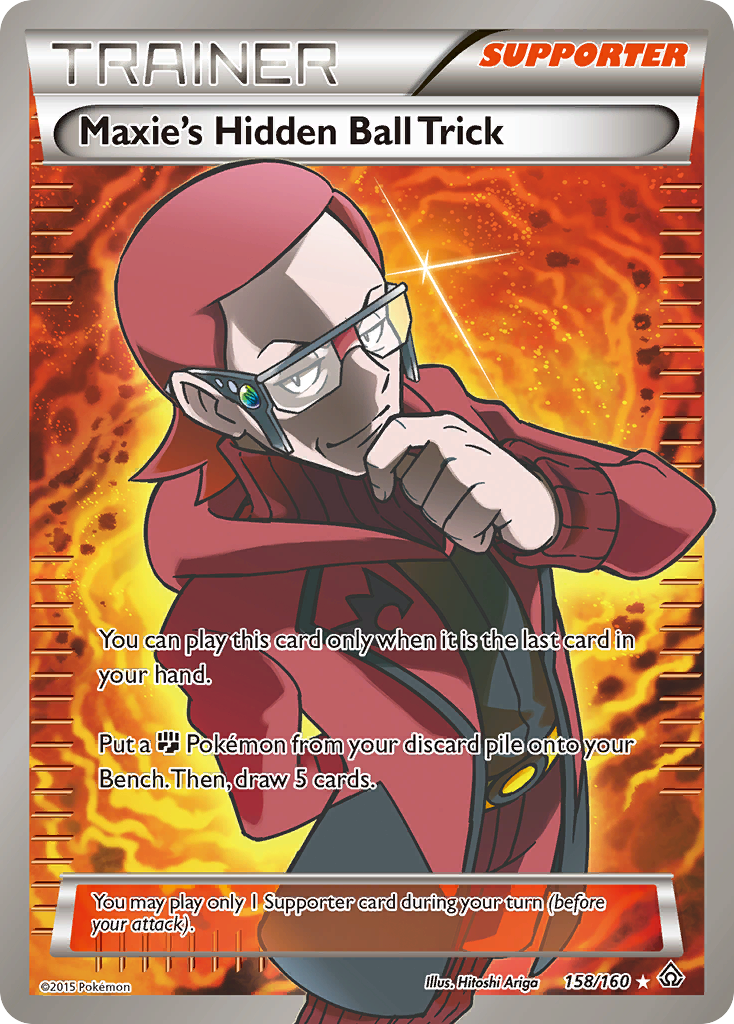 Maxie's Hidden Ball Trick (158/160) [XY: Primal Clash] - The Mythic Store | 24h Order Processing