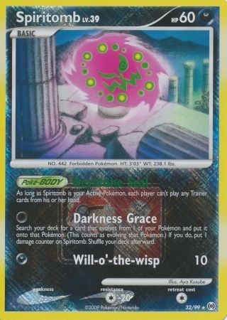 Spiritomb (32/99) (League Promo) [Platinum: Arceus] - The Mythic Store | 24h Order Processing