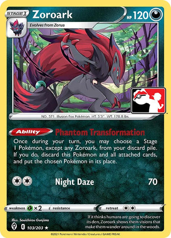 Zoroark (103/203) [Prize Pack Series One] - The Mythic Store | 24h Order Processing