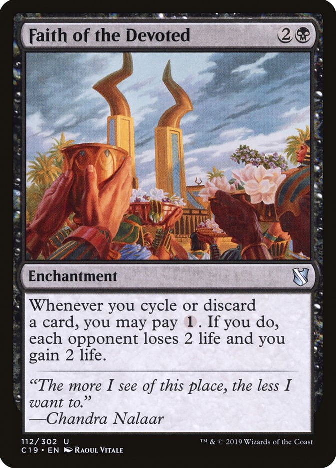 Faith of the Devoted [Commander 2019] - The Mythic Store | 24h Order Processing