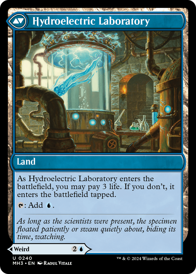 Hydroelectric Specimen [Modern Horizons 3] - The Mythic Store | 24h Order Processing