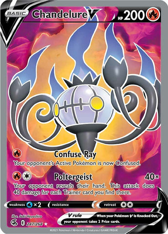 Chandelure V (247/264) [Sword & Shield: Fusion Strike] - The Mythic Store | 24h Order Processing