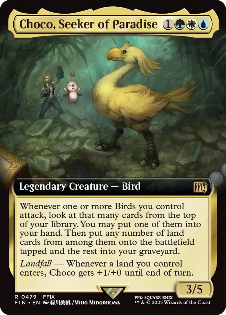 Choco, Seeker of Paradise (Extended Art) [FINAL FANTASY] - The Mythic Store | 24h Order Processing