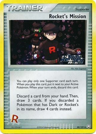 Rocket's Mission (88/109) (Stamped) [EX: Team Rocket Returns] - The Mythic Store | 24h Order Processing