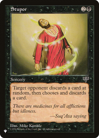 Stupor [The List] - The Mythic Store | 24h Order Processing