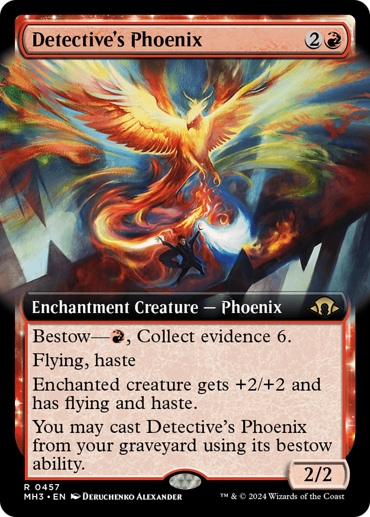 Detective's Phoenix (Extended Art) [Modern Horizons 3] - The Mythic Store | 24h Order Processing