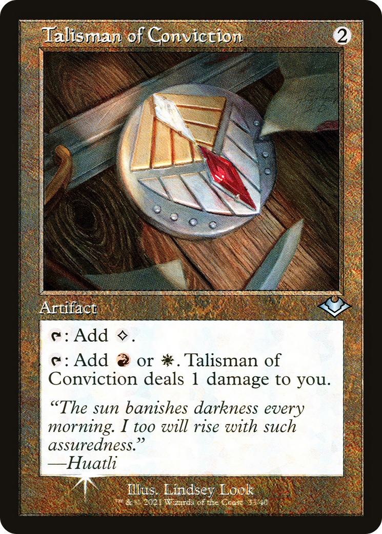 Talisman of Conviction (Retro) [Modern Horizons] - The Mythic Store | 24h Order Processing